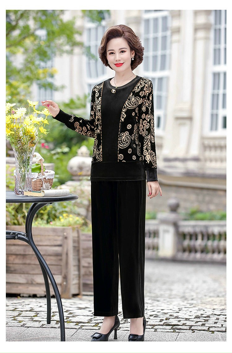 Set Nhung Đính Đá  Phối Họa Tiết - BTN88